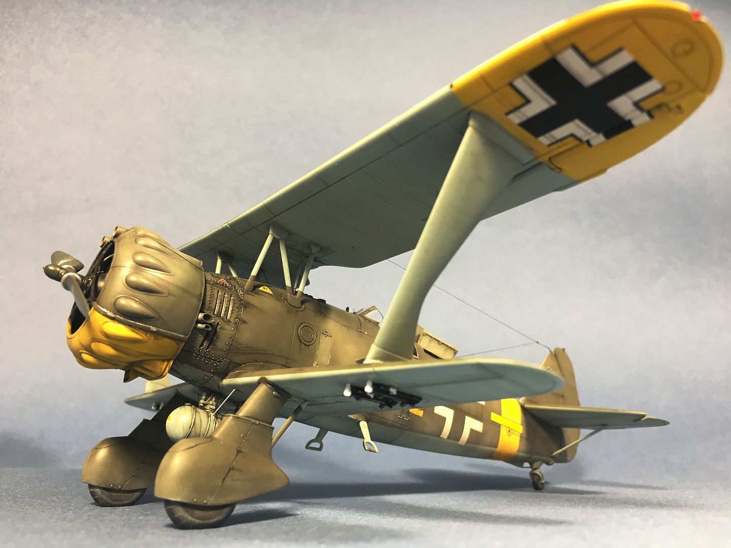 Henschel Hs 123 A-1 Yellow L - GASPATCH MODELS 1/48